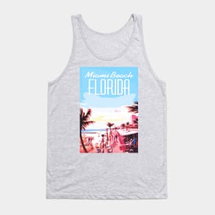 Miami Beach Sunset Tank Top